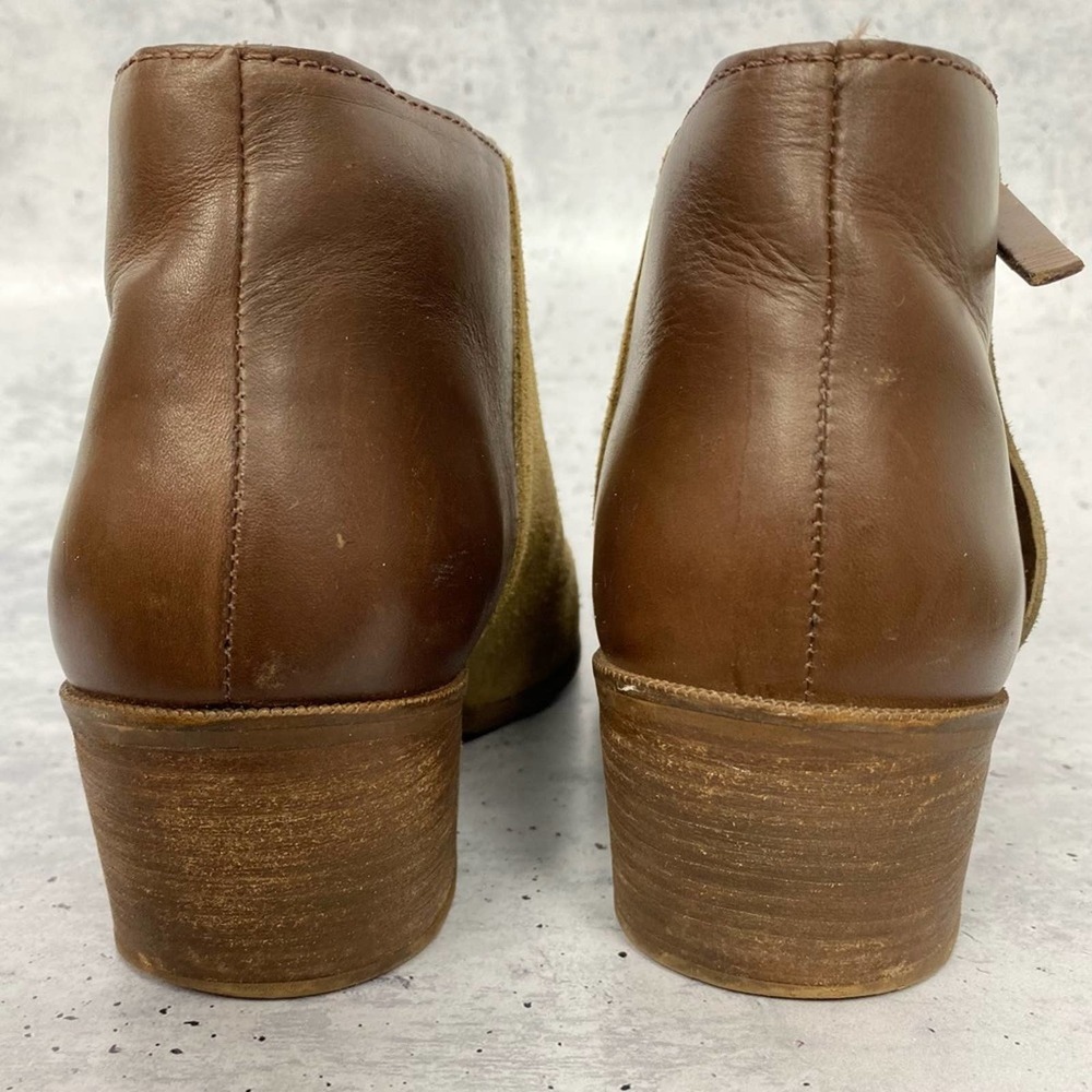 Madewell Cait suede & leather ankle bootie 9.5 - Picture 8 of 12